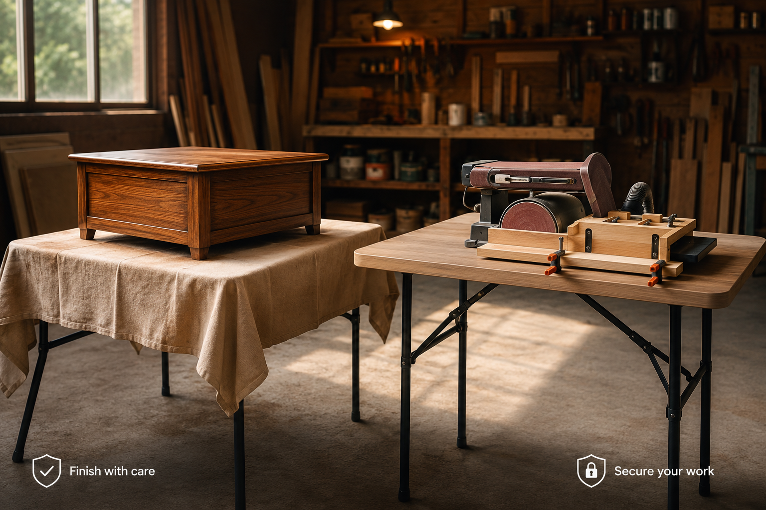 Optimizing for Finishing and Dedicated Woodworking Tasks