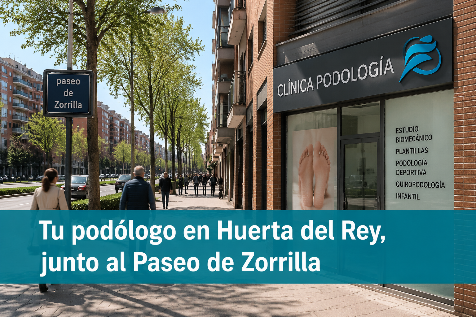 El equipo podológico de Fisiolive Valladolid