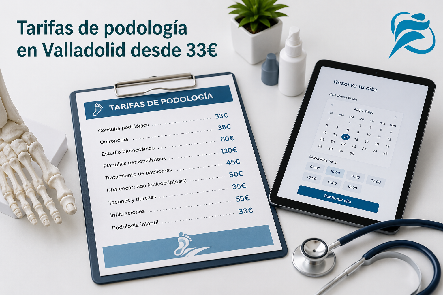 Cuánto cuesta una consulta con el podólogo en Valladolid