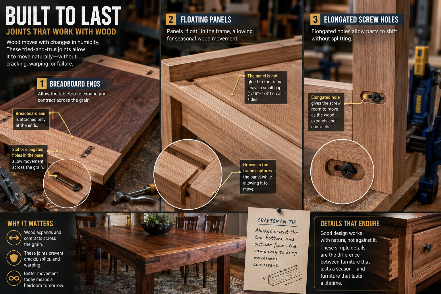 Strategic Joinery Choices