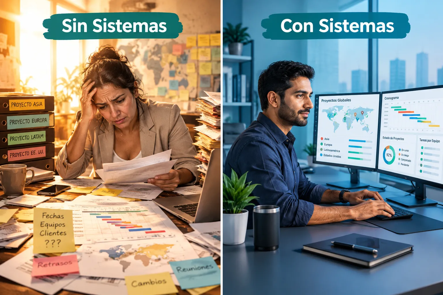 Herramientas, Delegación y Salud: Los Tres Pilares para Gestionar Múltiples Proyectos Globales