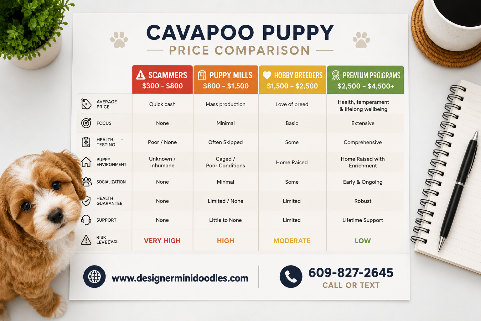 Cavapoo Puppy Cost