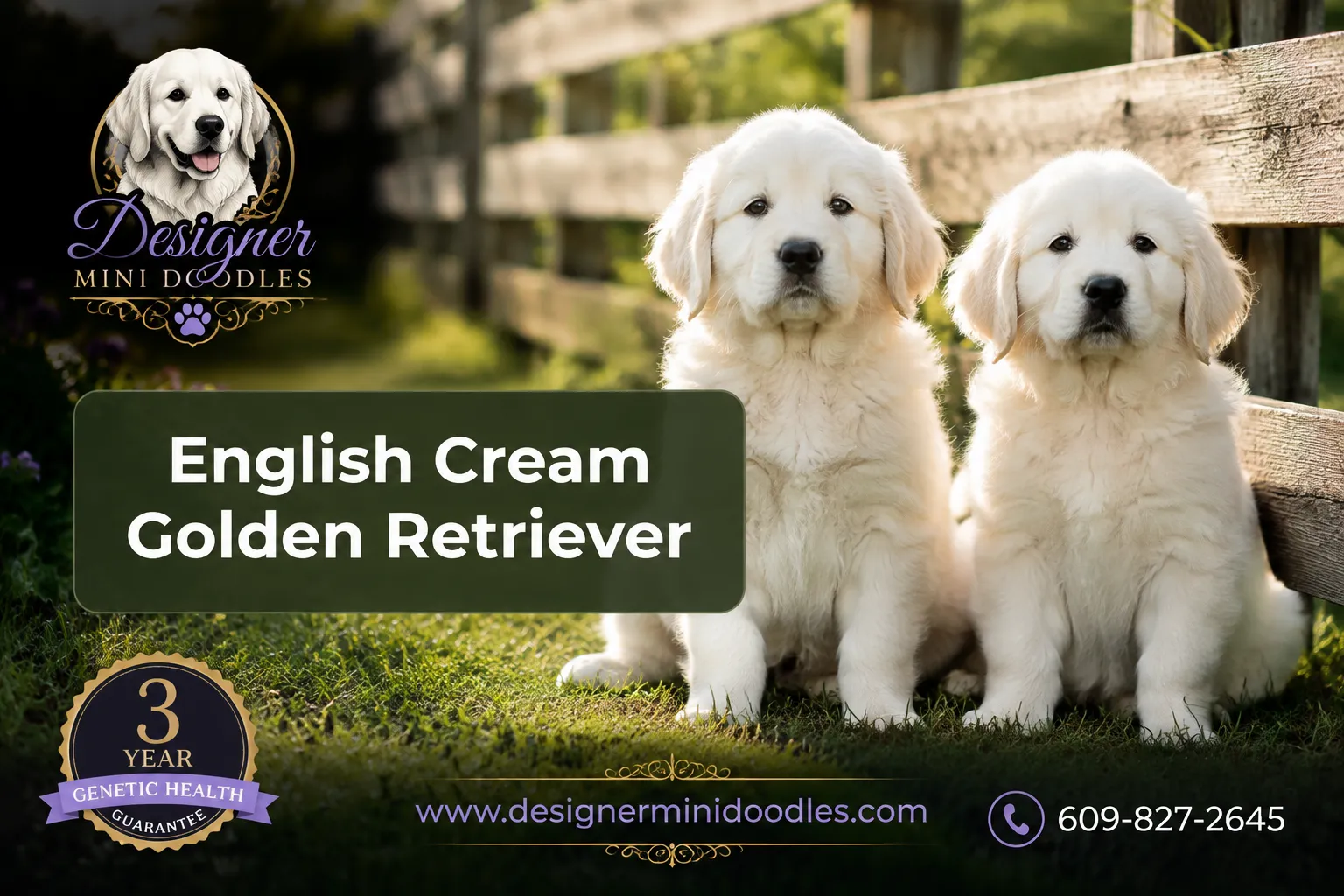 english cream golden retriever for sale