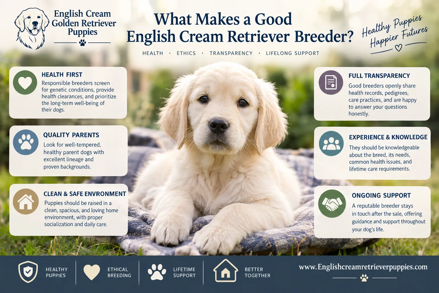 English Cream Retriever vs Golden Retriever: What Are the Differences?