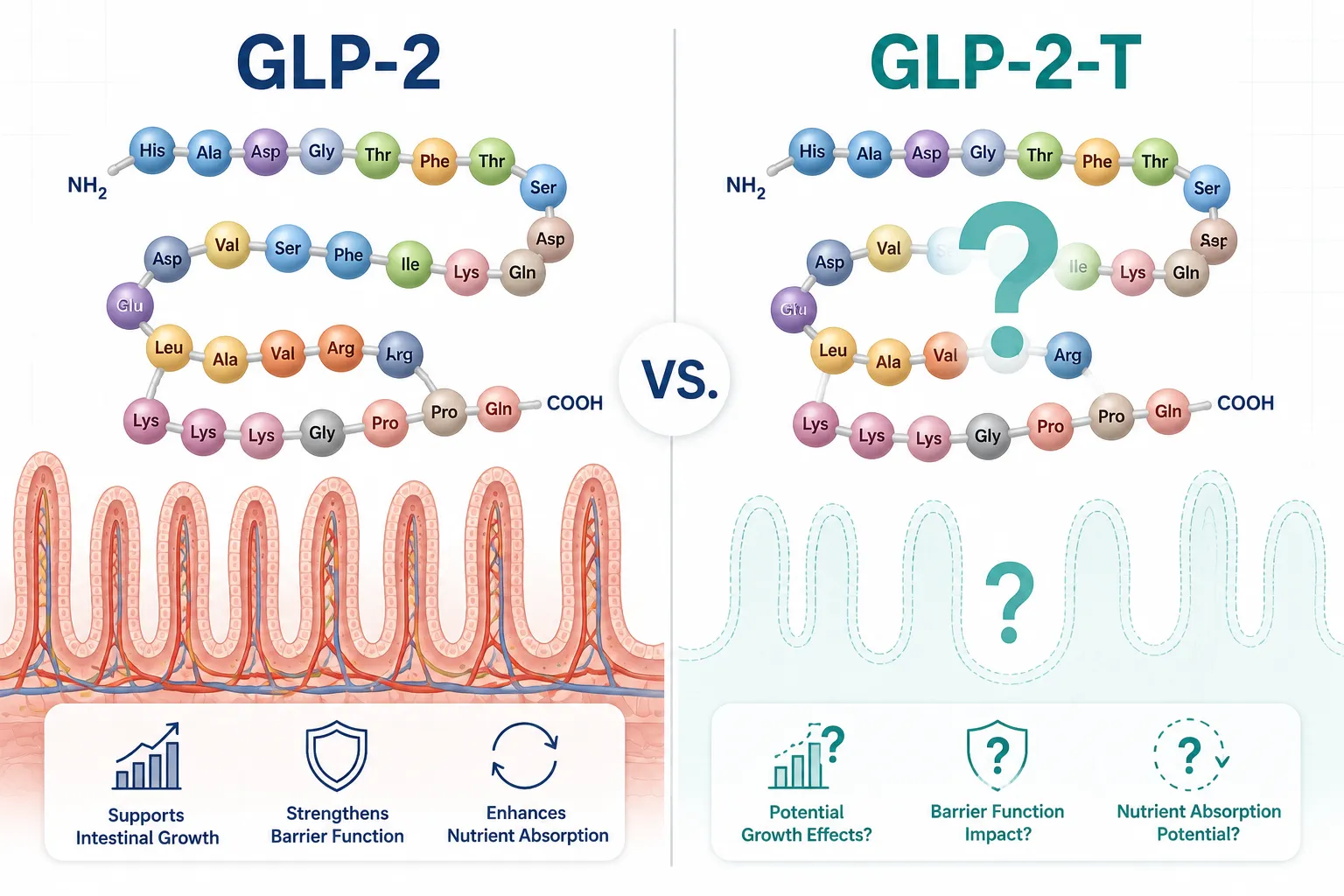 What Is the GLP-2-T Peptide? Target Biology and Receptor Context