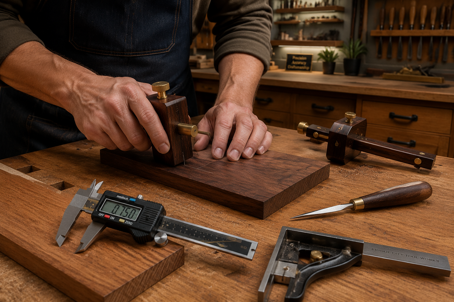Advanced Marking and Layout Tools for Precision Woodworking