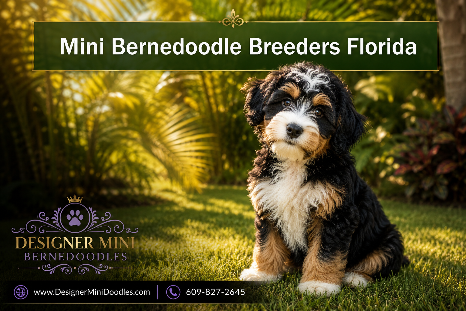 mini bernedoodle breeders Florida