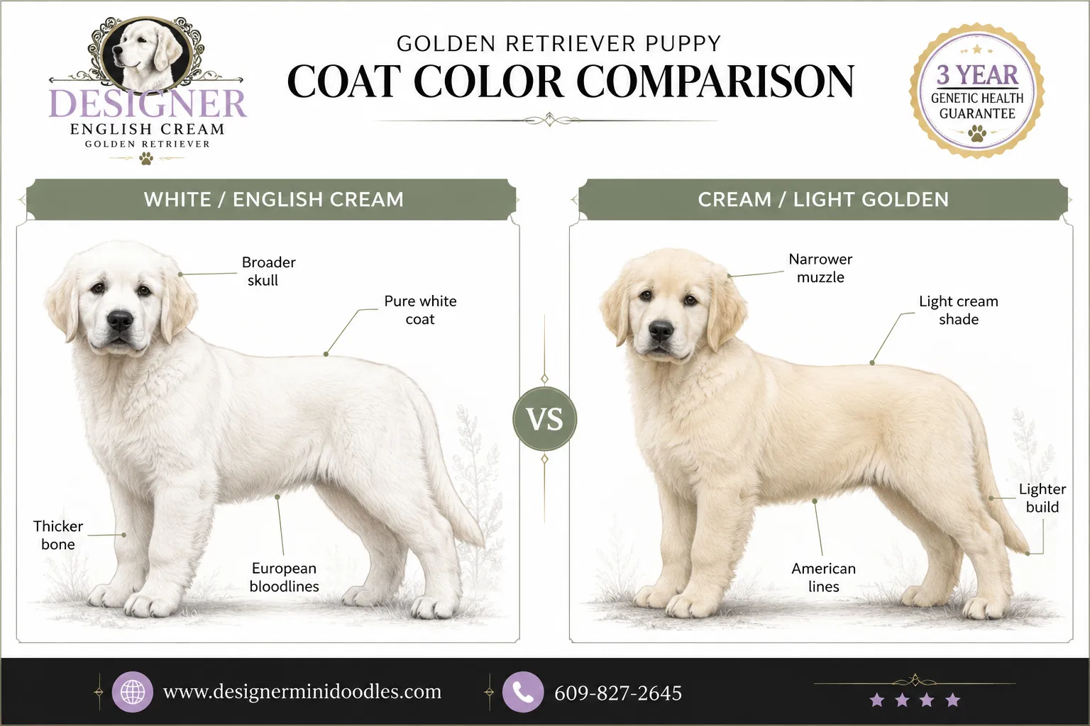 white golden retriever puppies for sale