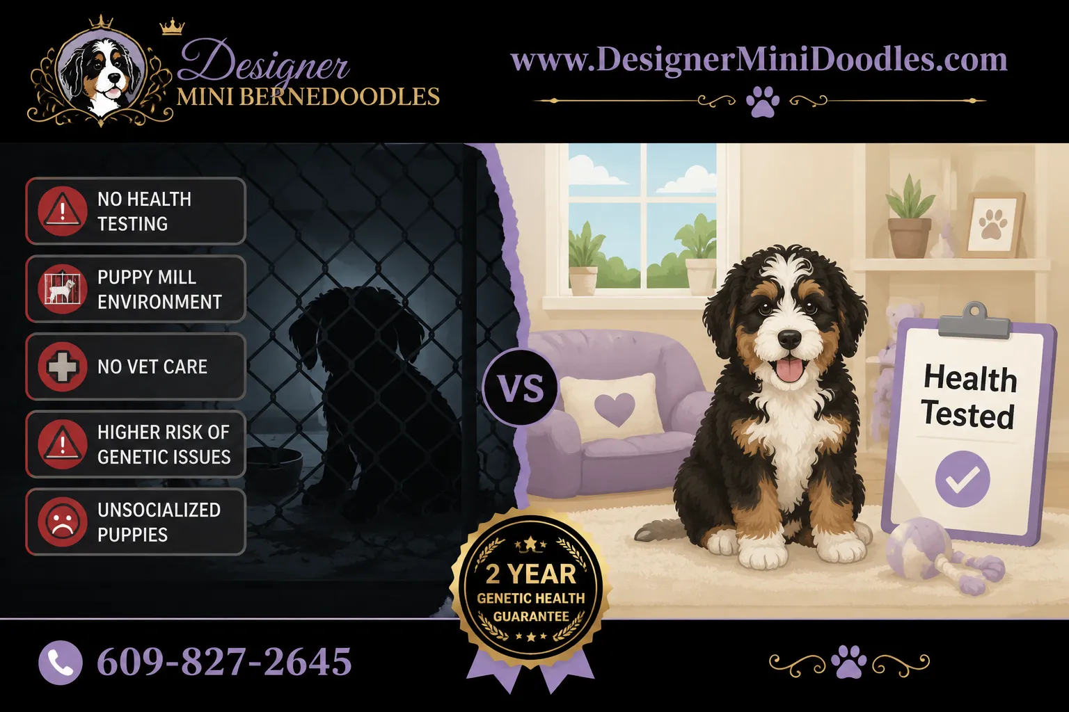 Best Mini Bernedoodle Breeders