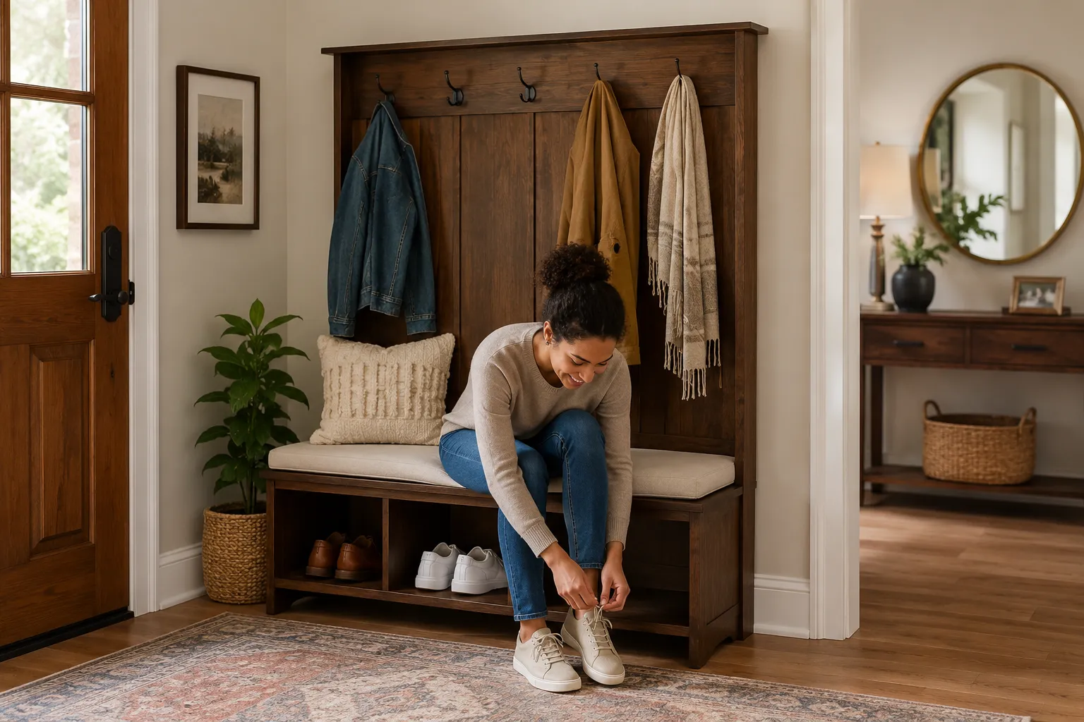 Customization and Maintenance for Your DIY Entryway Bench
