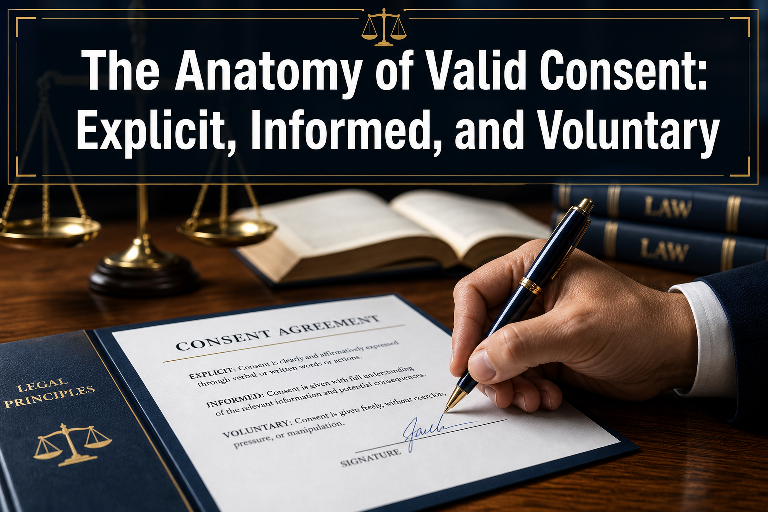 The Anatomy of Valid Consent: Explicit, Informed, and Voluntary