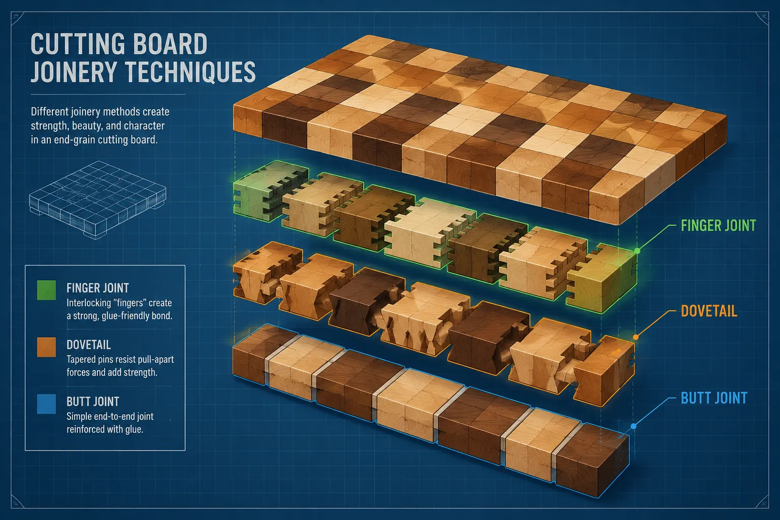 Essential Joinery for End-Grain Boards