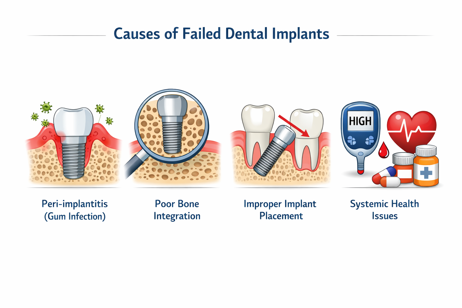 Failed Dental Implants: Signs, Causes & Solutions in Dallas
