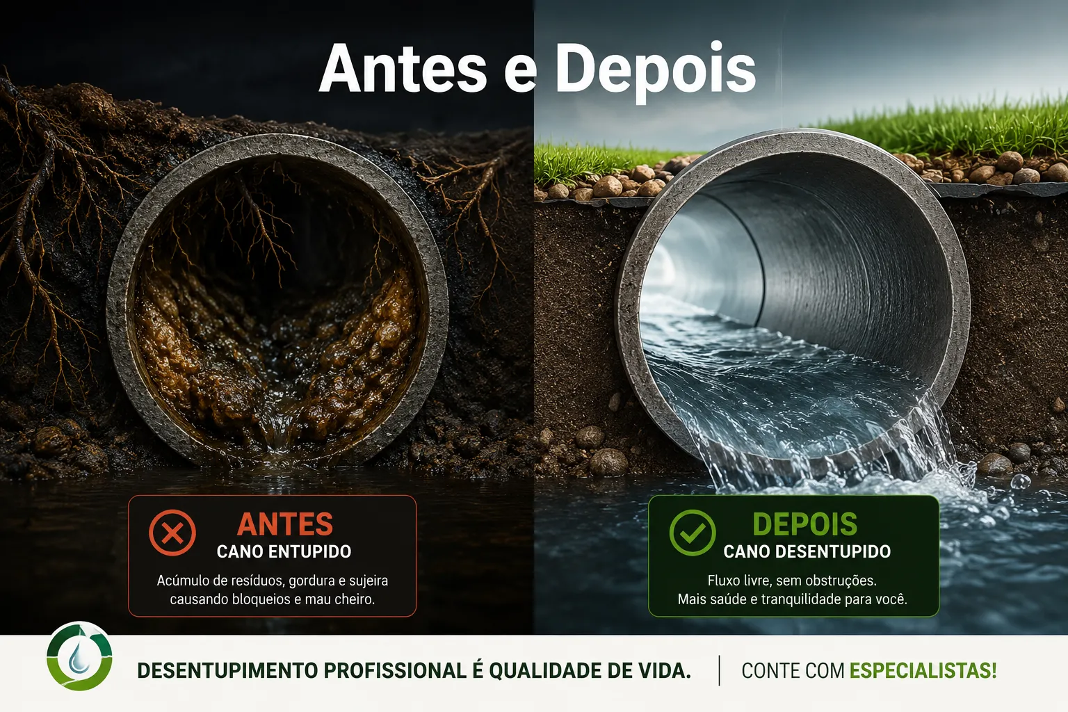 Desentupidora de Calha e Esgoto na Zona Leste