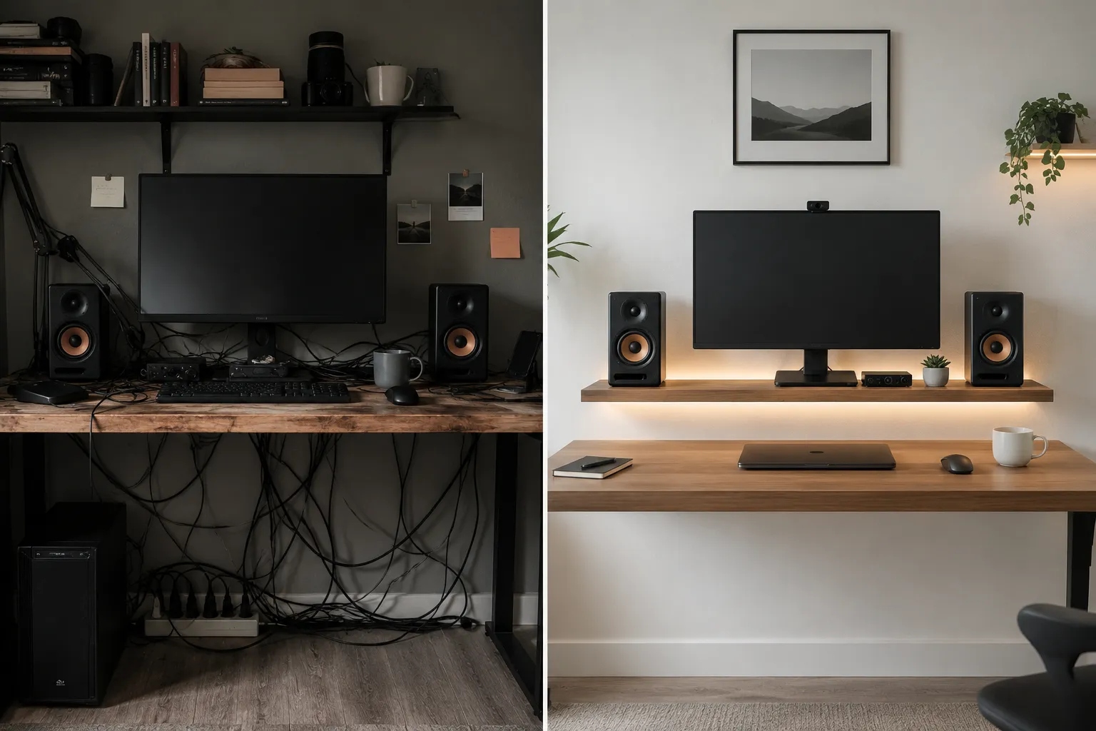 The Art of Hidden Cable Management