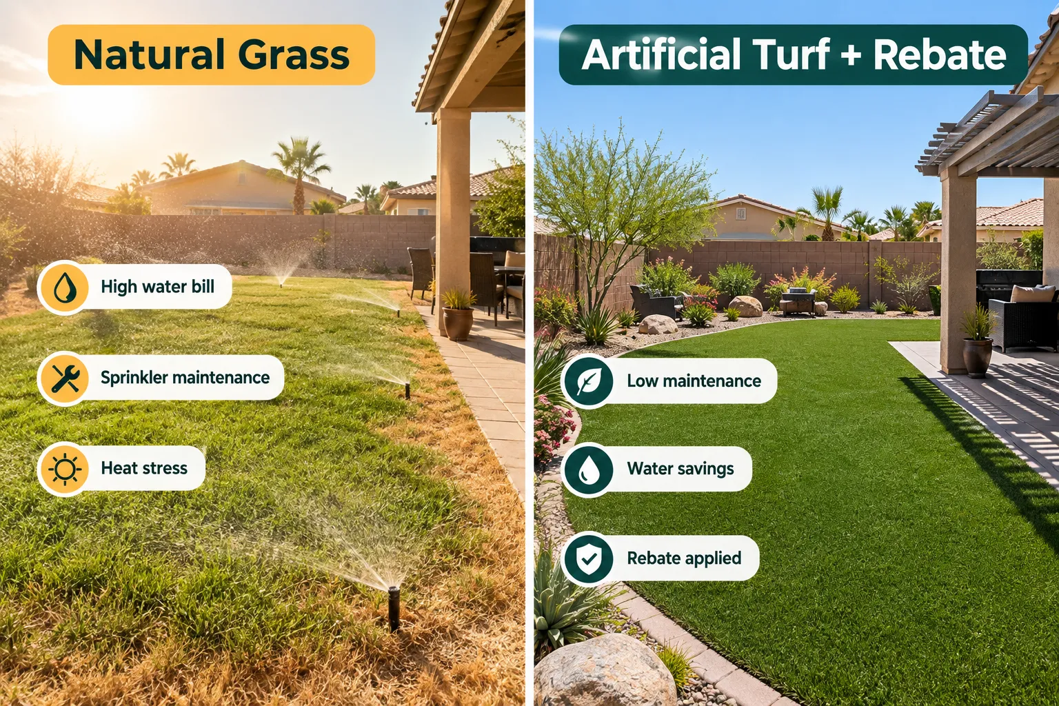 Hidden Expenses in Turf Conversion Projects