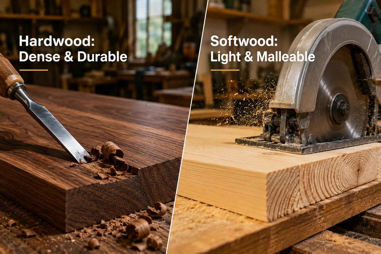 Understanding Wood Species: Hardwoods vs. Softwoods