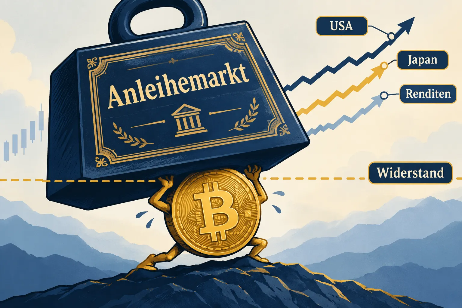 Der Bitcoin Anleihemarkt als unsichtbarer Deckel über dem BTC-Kurs