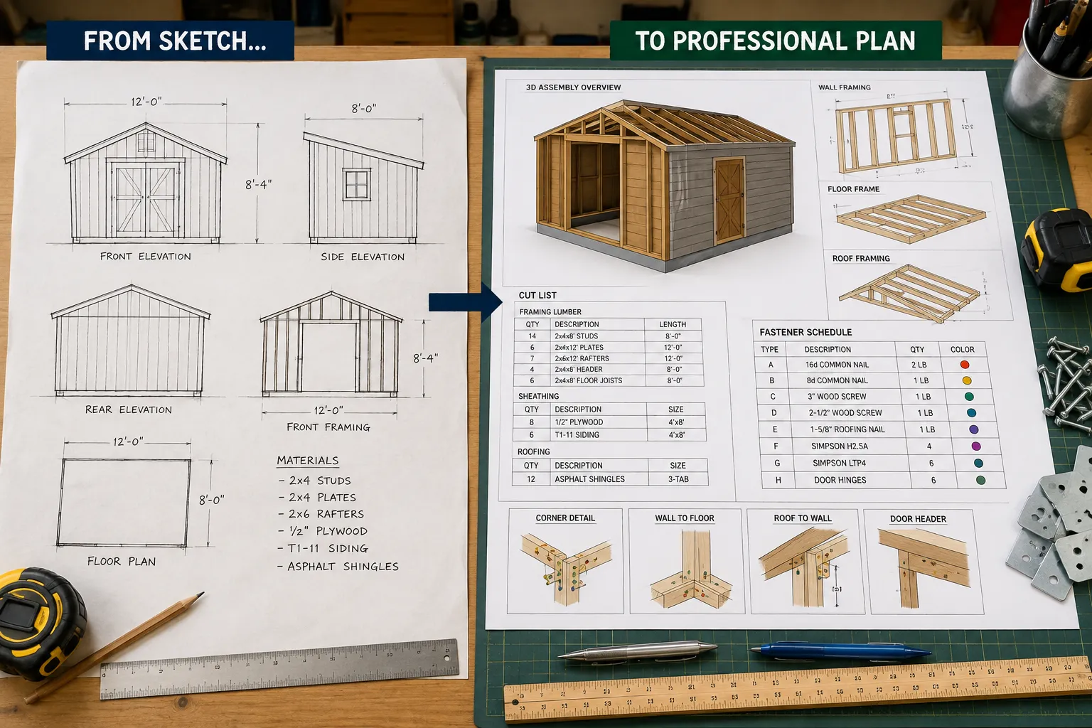 Free Shed Plans vs Paid Shed Plans: What Is the Difference?