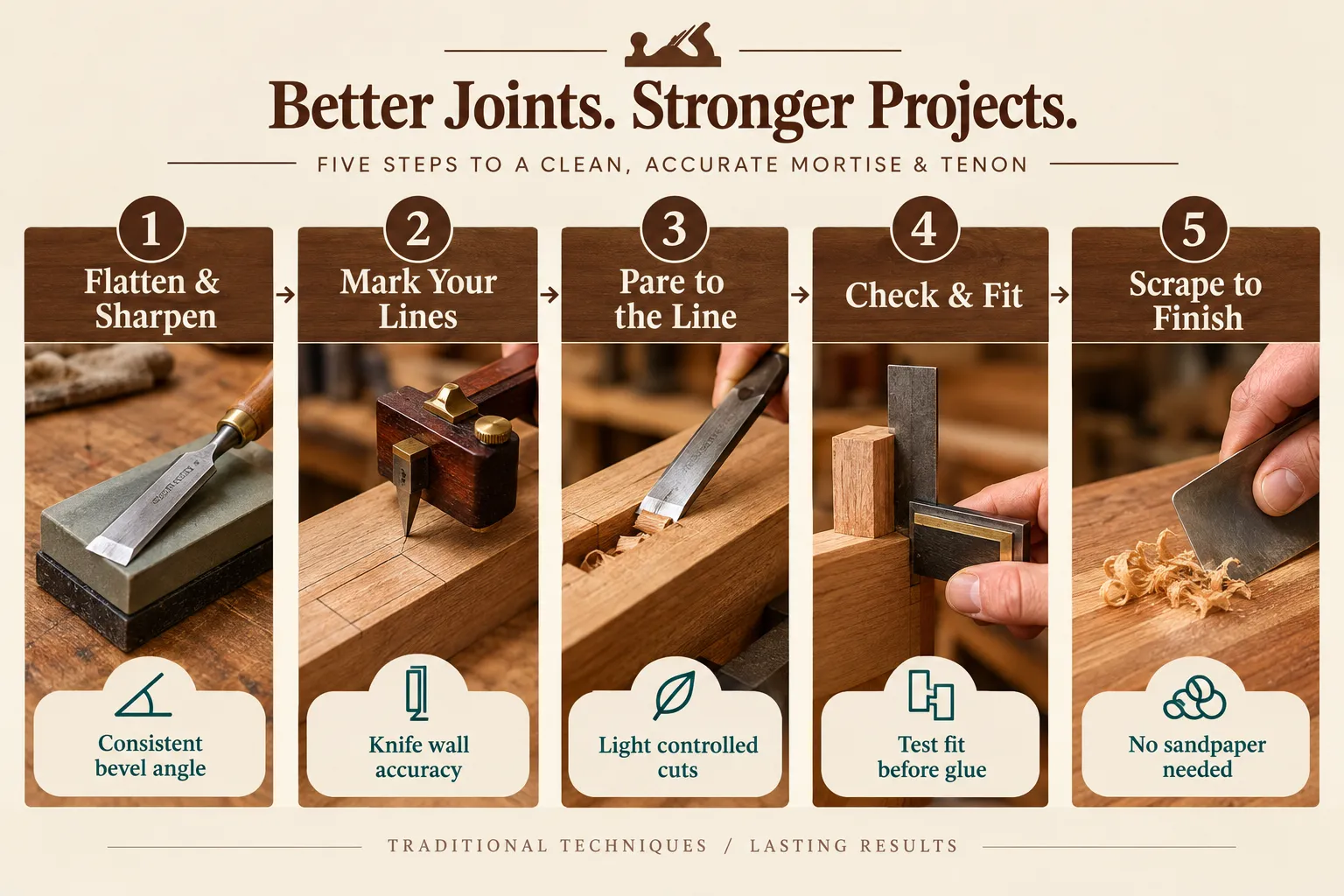 How to Sharpen Hand Tools for Precision Work