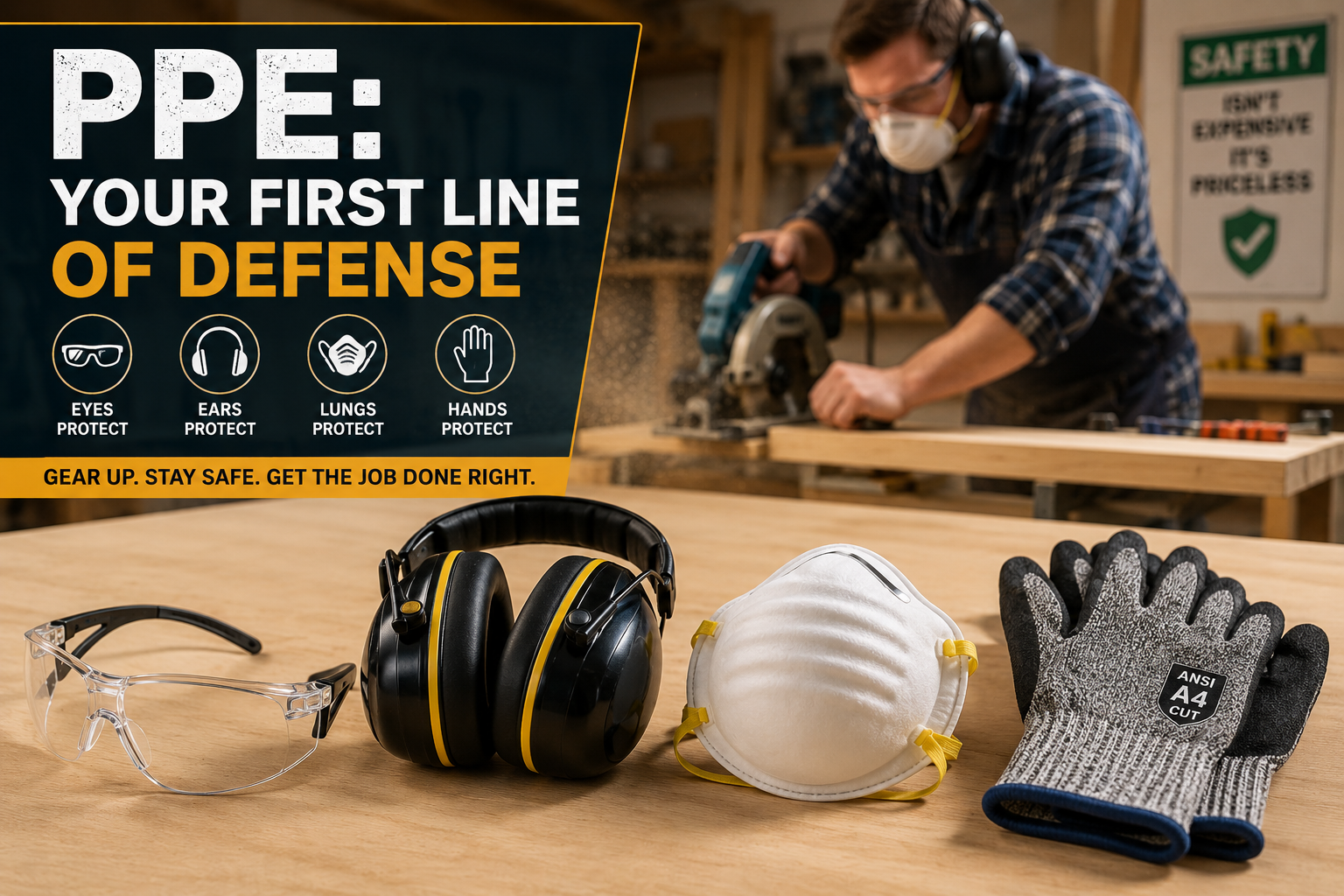 Personal Protective Equipment (PPE): Your First Line of Defense
