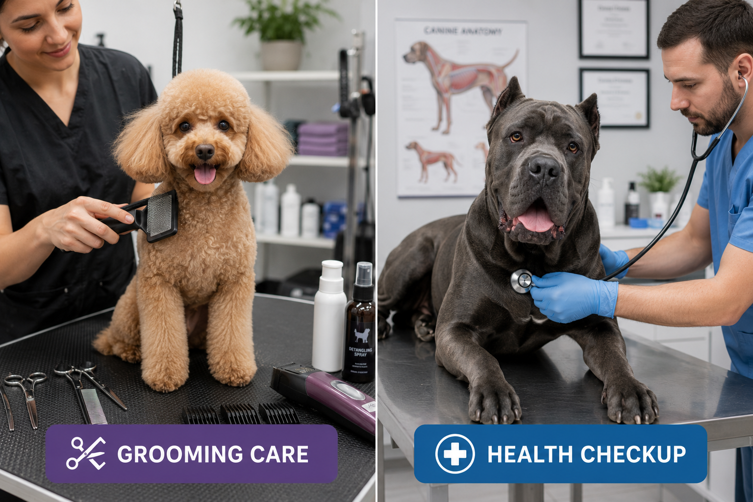 Toy Poodle Health Problems vs Cane Corso Health Issues