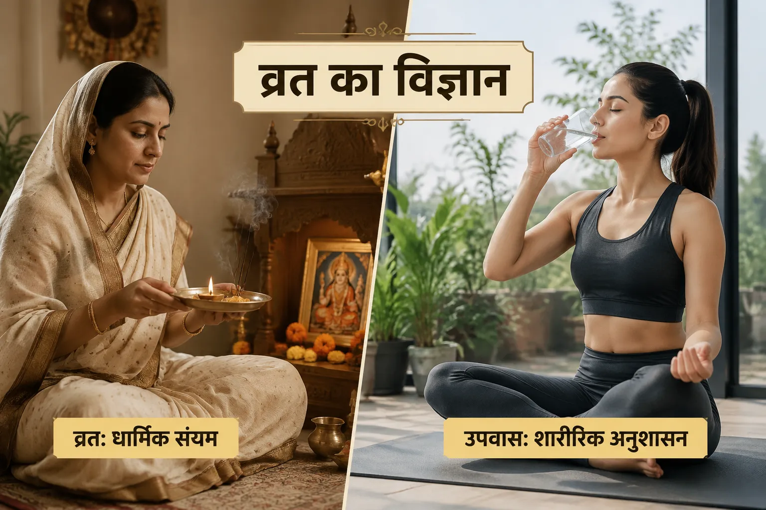 व्रत और उपवास: क्या है अंतर और प्रकार?