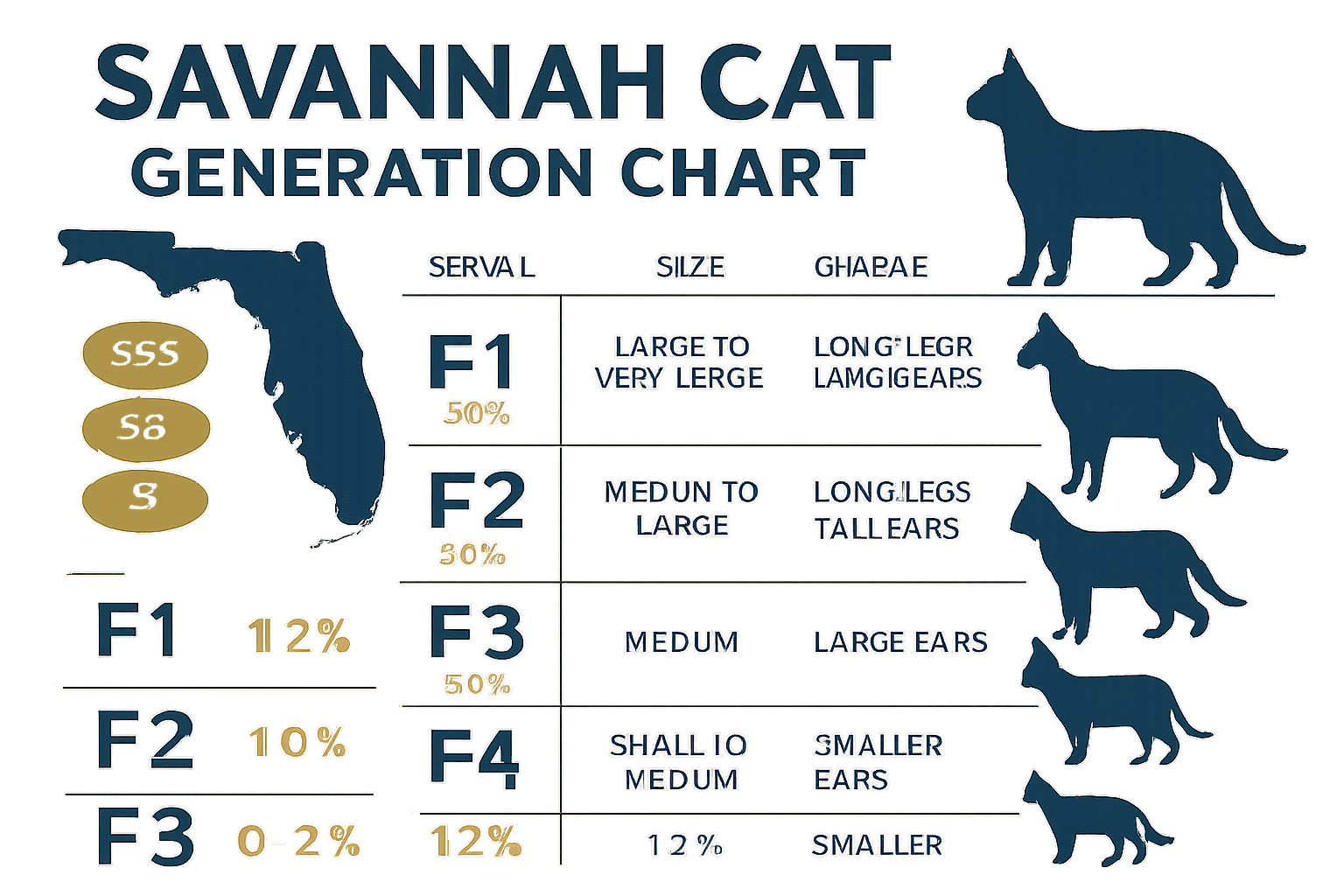 Savannah Kitten for sale Florida