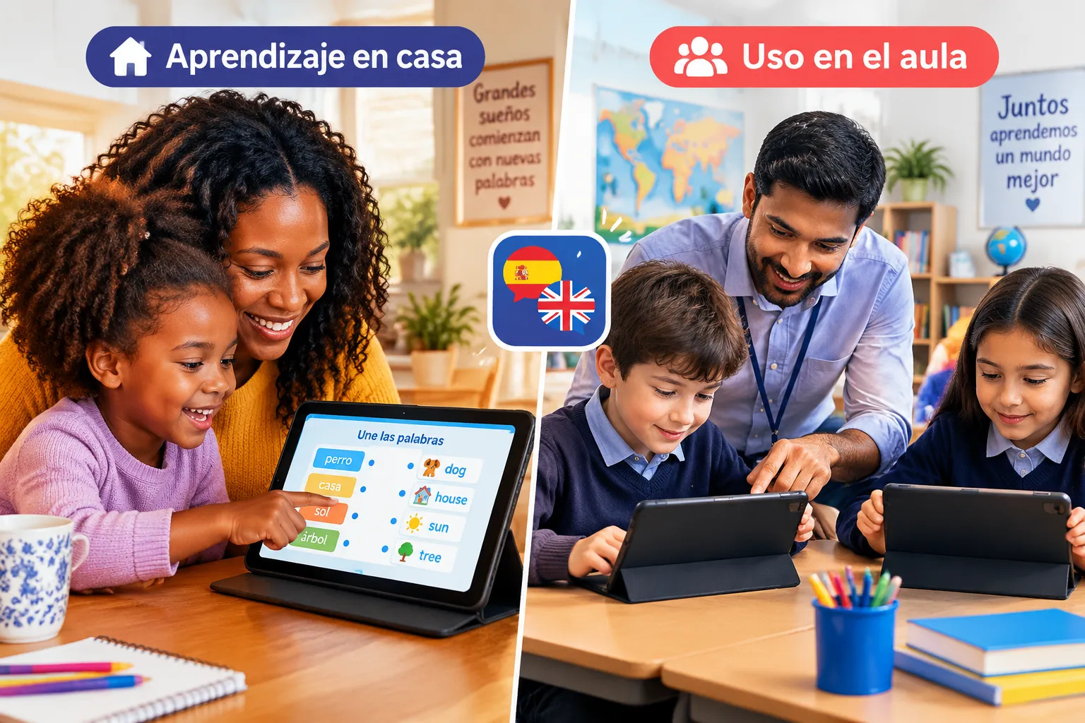Las 6 Mejores Aplicaciones de Idiomas para Niños Bilingües en 2026