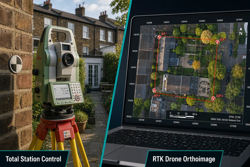 How GPS and GCPs Strengthen Party Wall Evidence Specifically