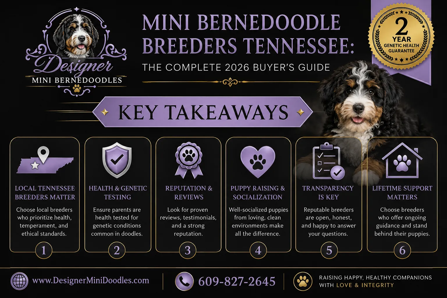 Mini Bernedoodle breeders Tennessee