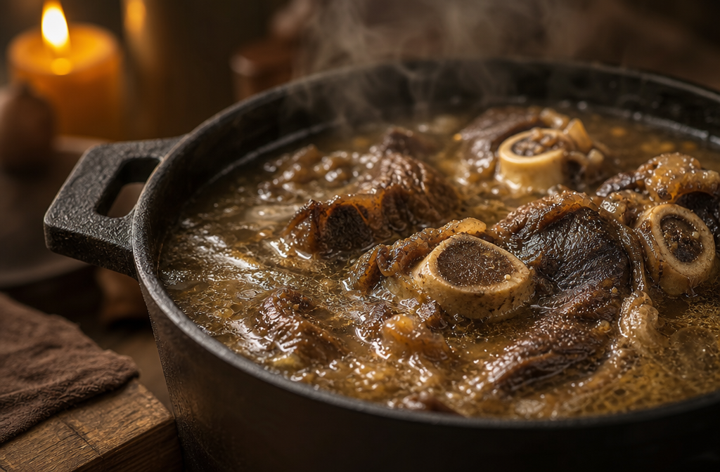 Bone broth and connective tissue foods as traditional sources of glycine and collagen