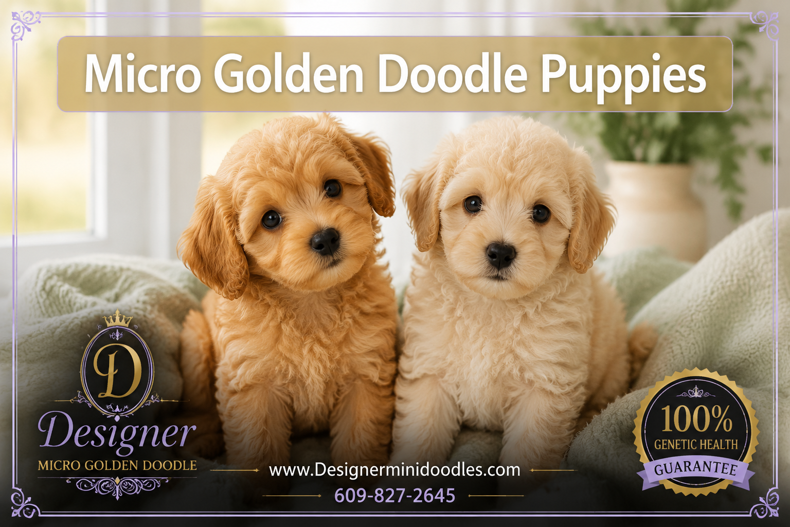 micro golden doodle puppies