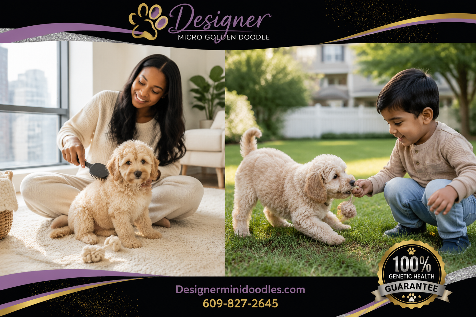 micro golden doodle puppies