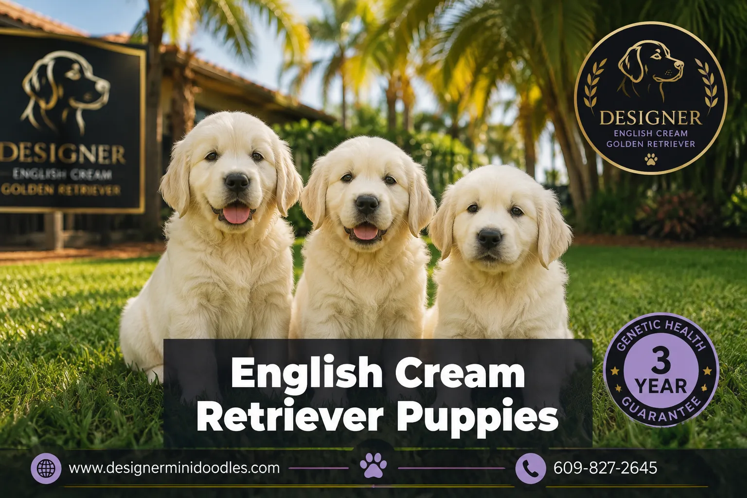 english cream retriever puppies Orlando