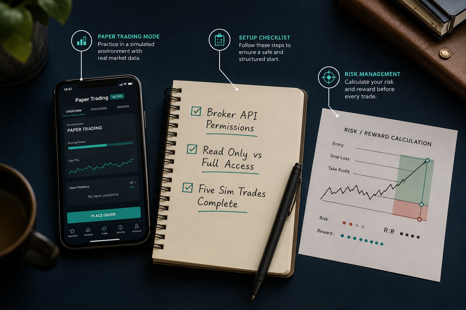 Before Your First Trade: The Paper Mode Checklist
