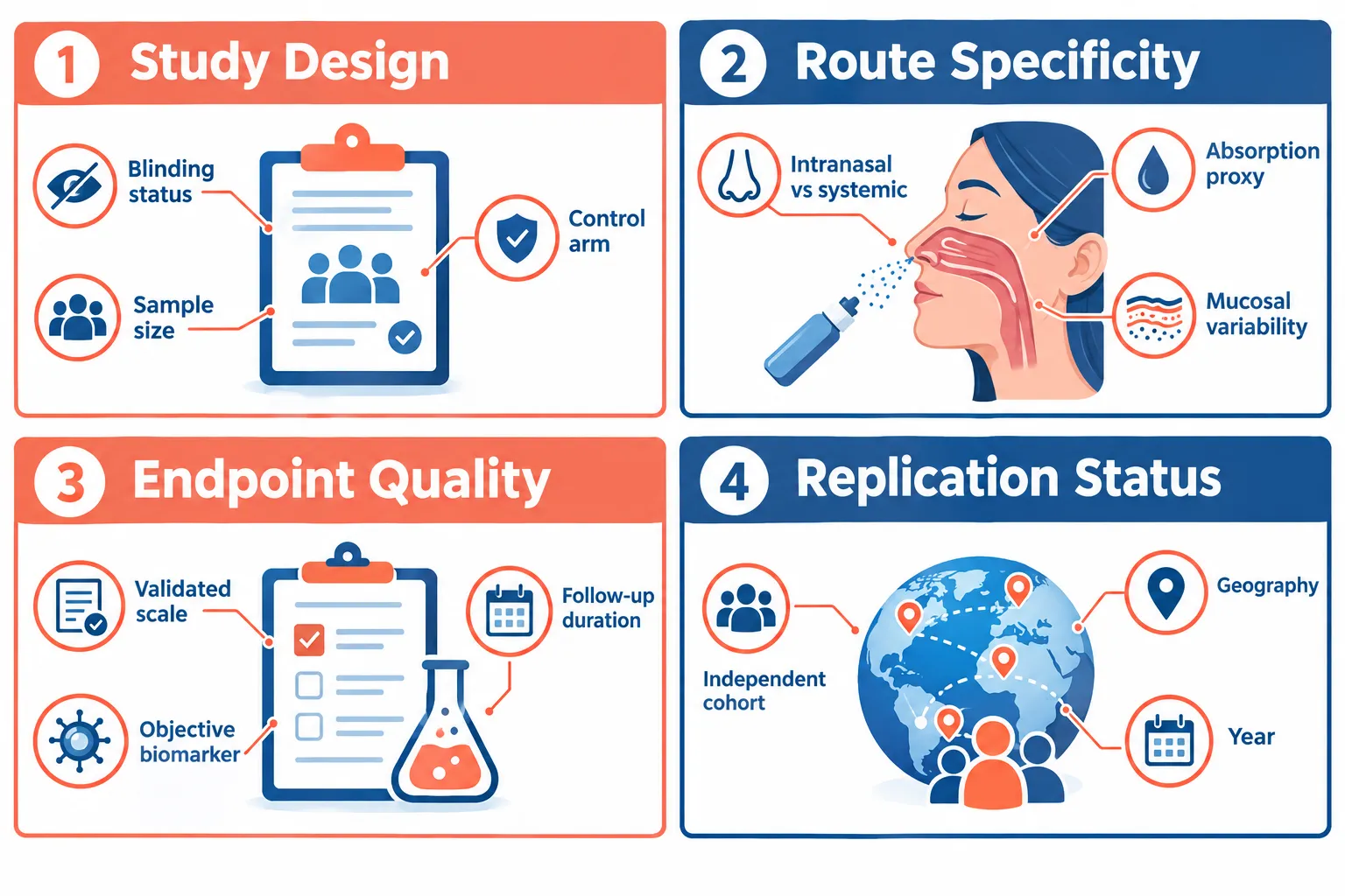 A Structured Framework for Grading Intranasal Evidence When PK Data Are Missing