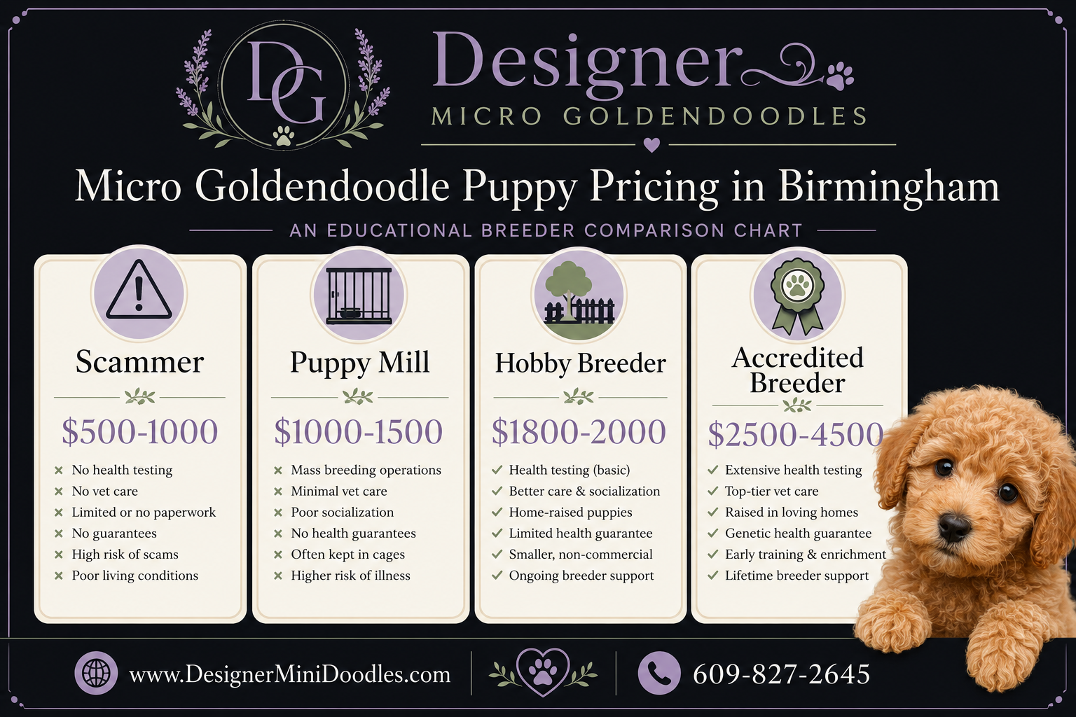 micro goldendoodle puppies Birmingham