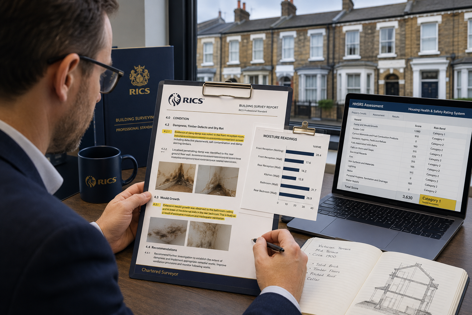 How Awaab's Law, Damp and Mould Obligations Change the Building Survey Process