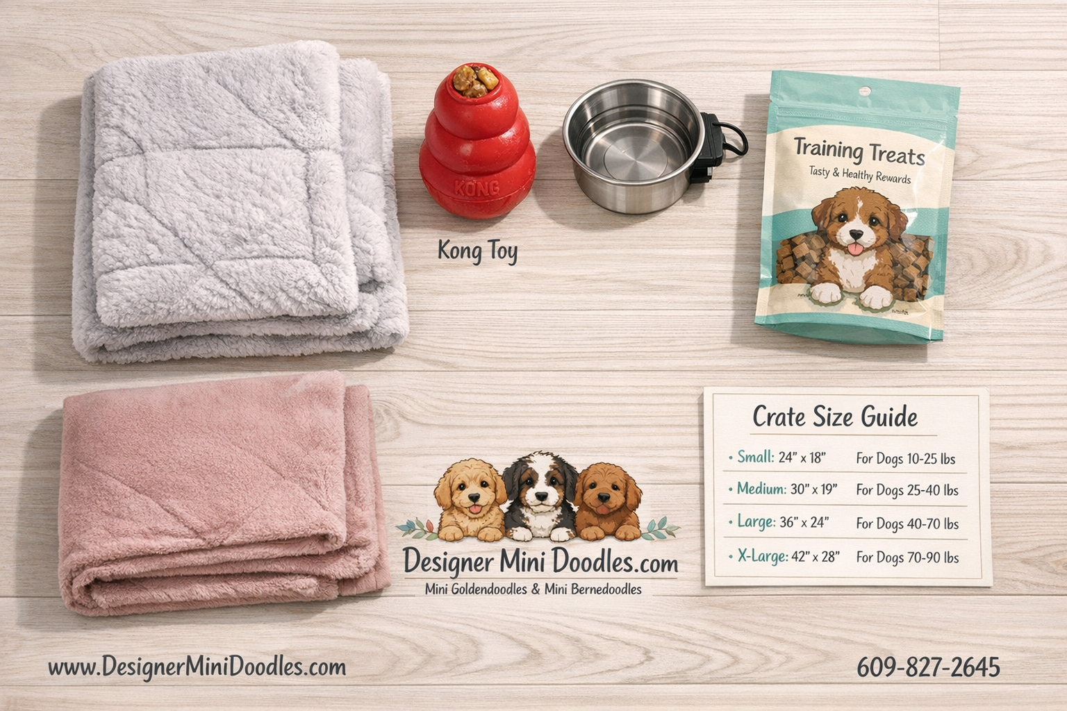 mini bernedoodle crate training