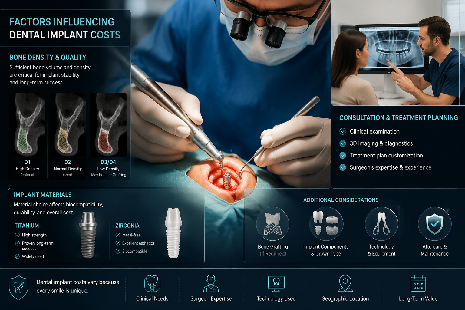 Factors Influencing How Much Do ‘Teeth Implants’ Cost in Dallas (2026)