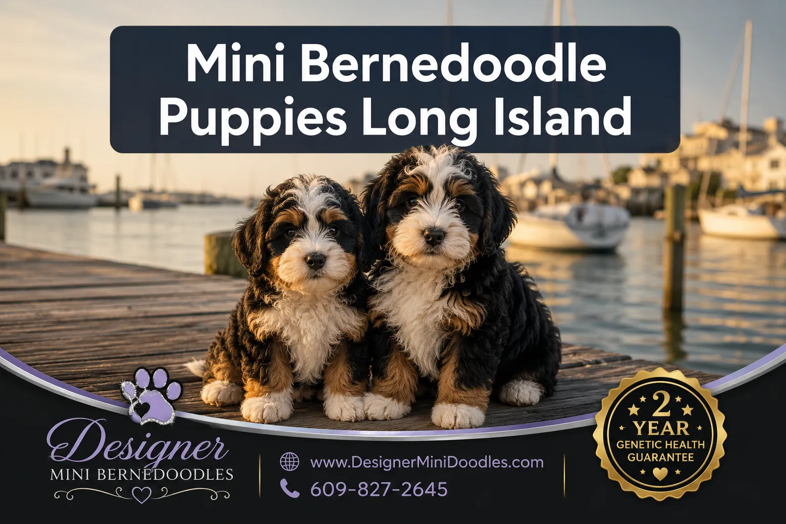 mini bernedoodle puppies Long Island