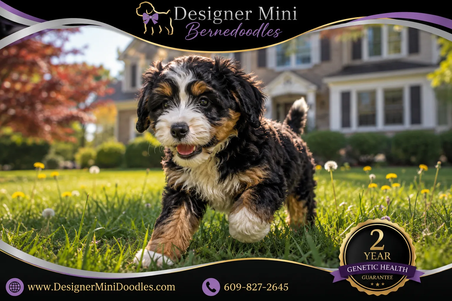 mini bernedoodle puppies Long Island
