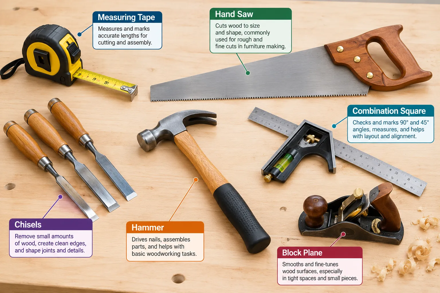Core Hand Tools for Beginners