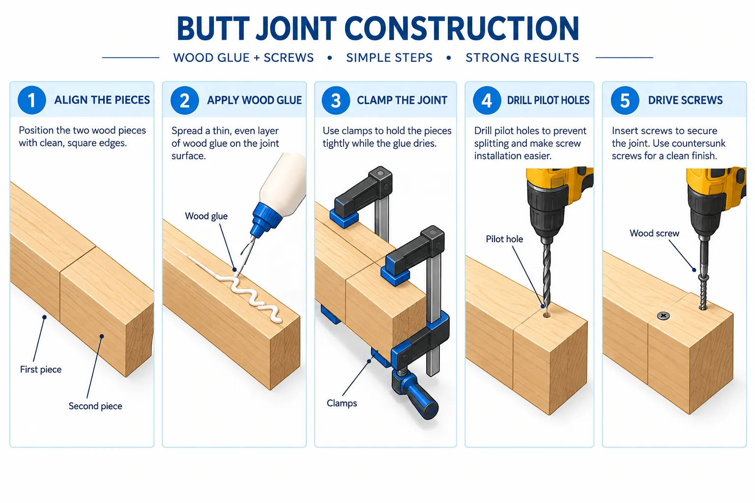 Basic Joinery for Strong Furniture