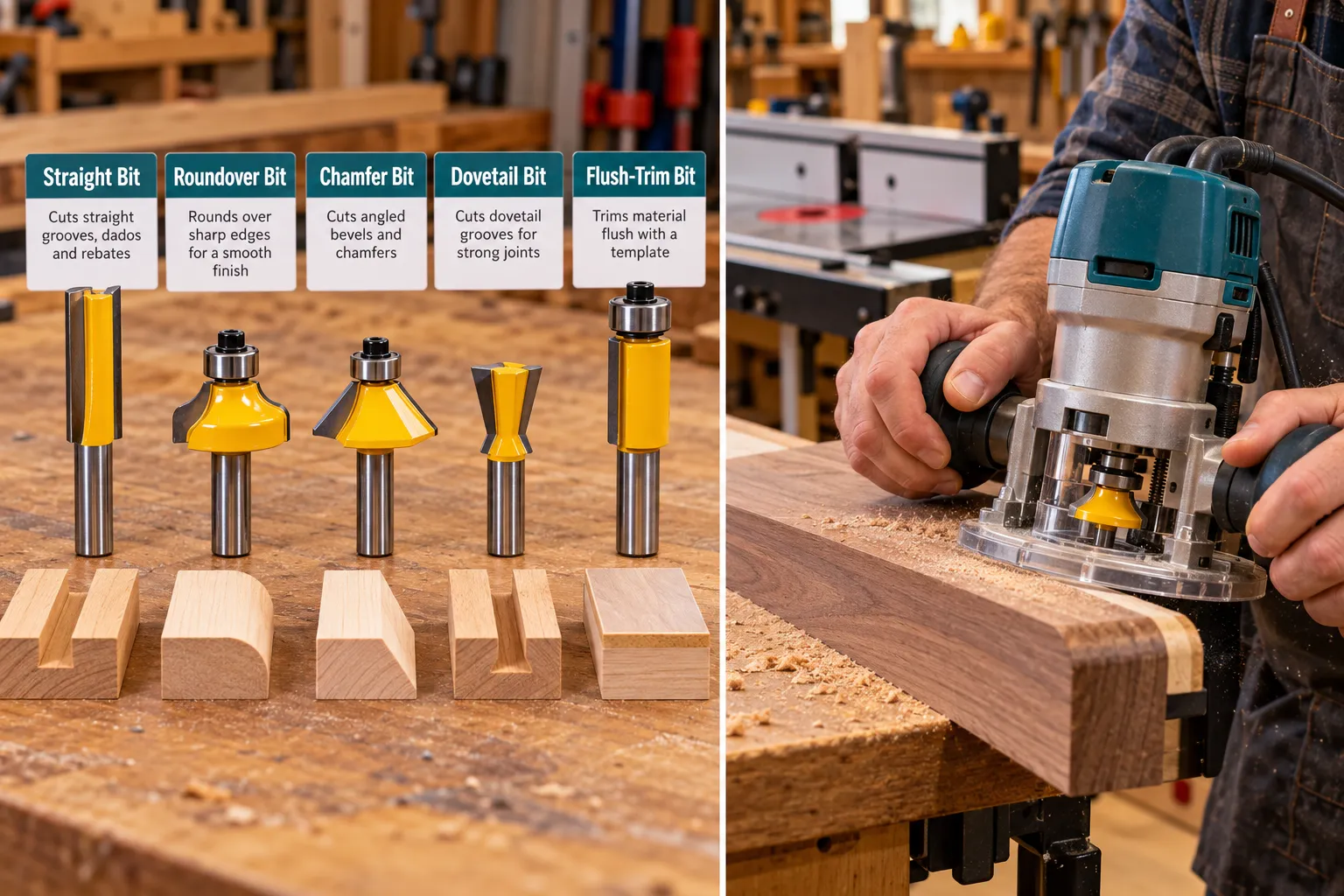What Router Bits Do I Need to Get Started