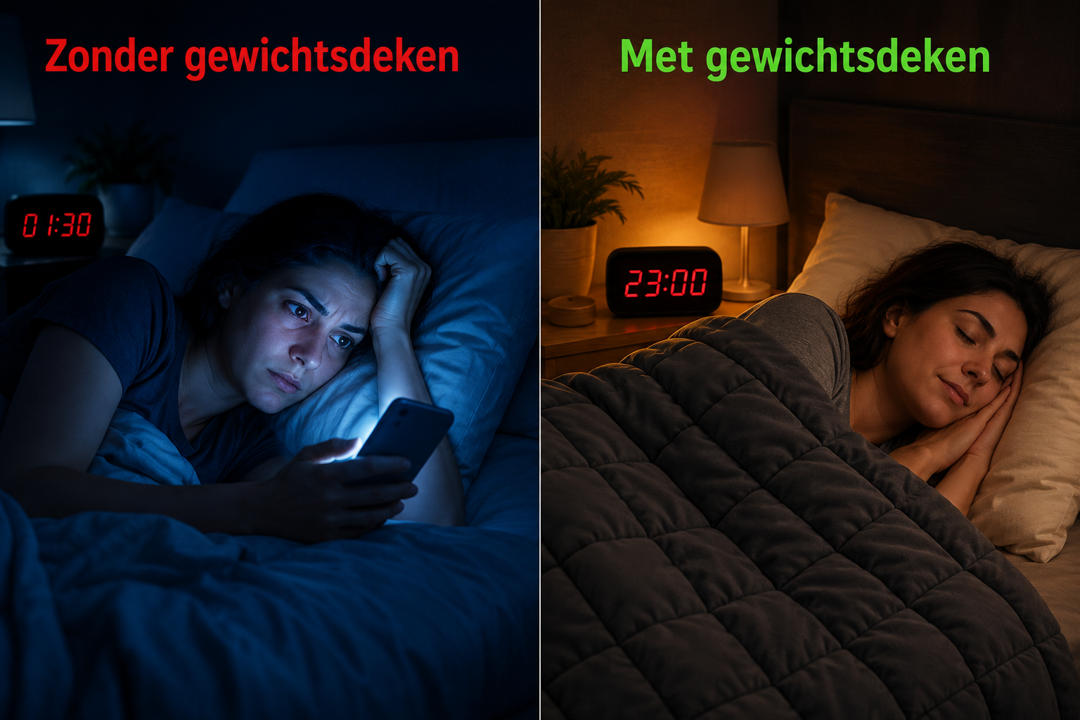 Werkt een gewichtsdeken echt bij slaapproblemen?