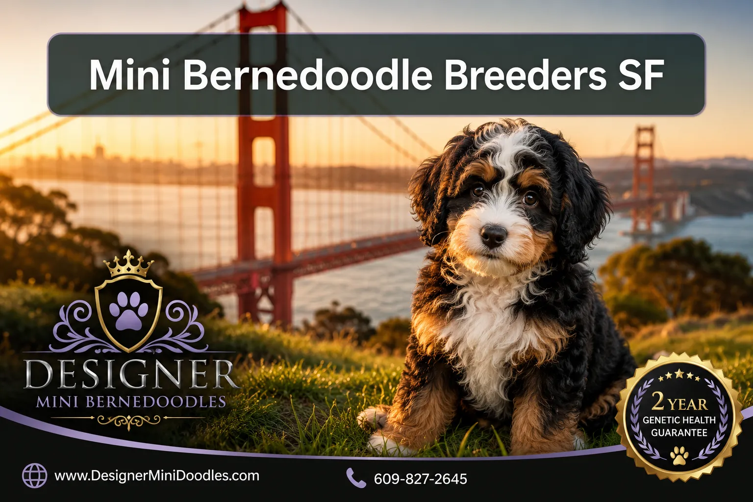 mini bernedoodle breeders San Francisco