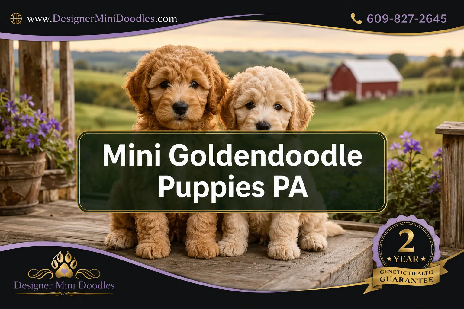 mini goldendoodle puppies PA