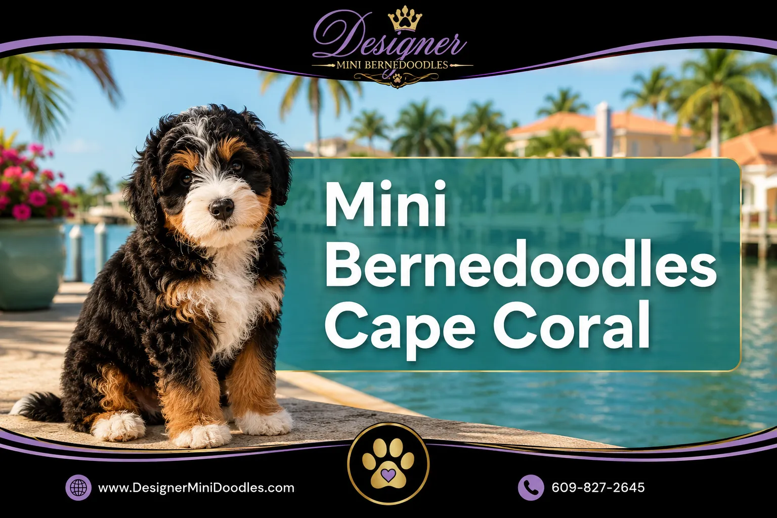 mini bernedoodles Cape Coral